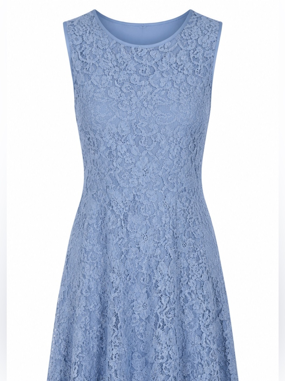 Altar'd state blue lace midi dress